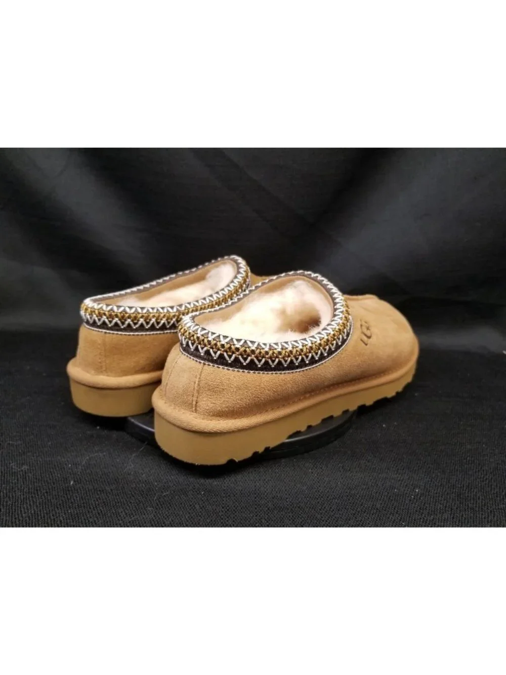 UGG Men's Tasman II Slippers Suede Chestnut Size 7 NEW IN BOX!